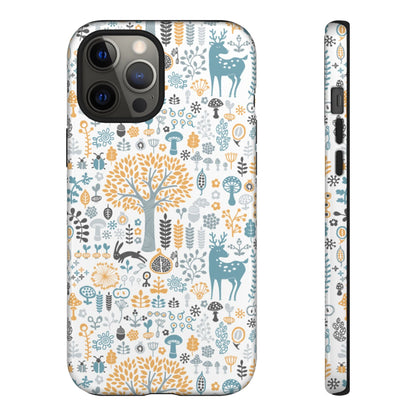 Nature - Inspired Phone Case, Durable Protective Cover, Bohemian Phone Accessory, Symbol of Strength, Eco - Friendly Gift - MaisonThreadory