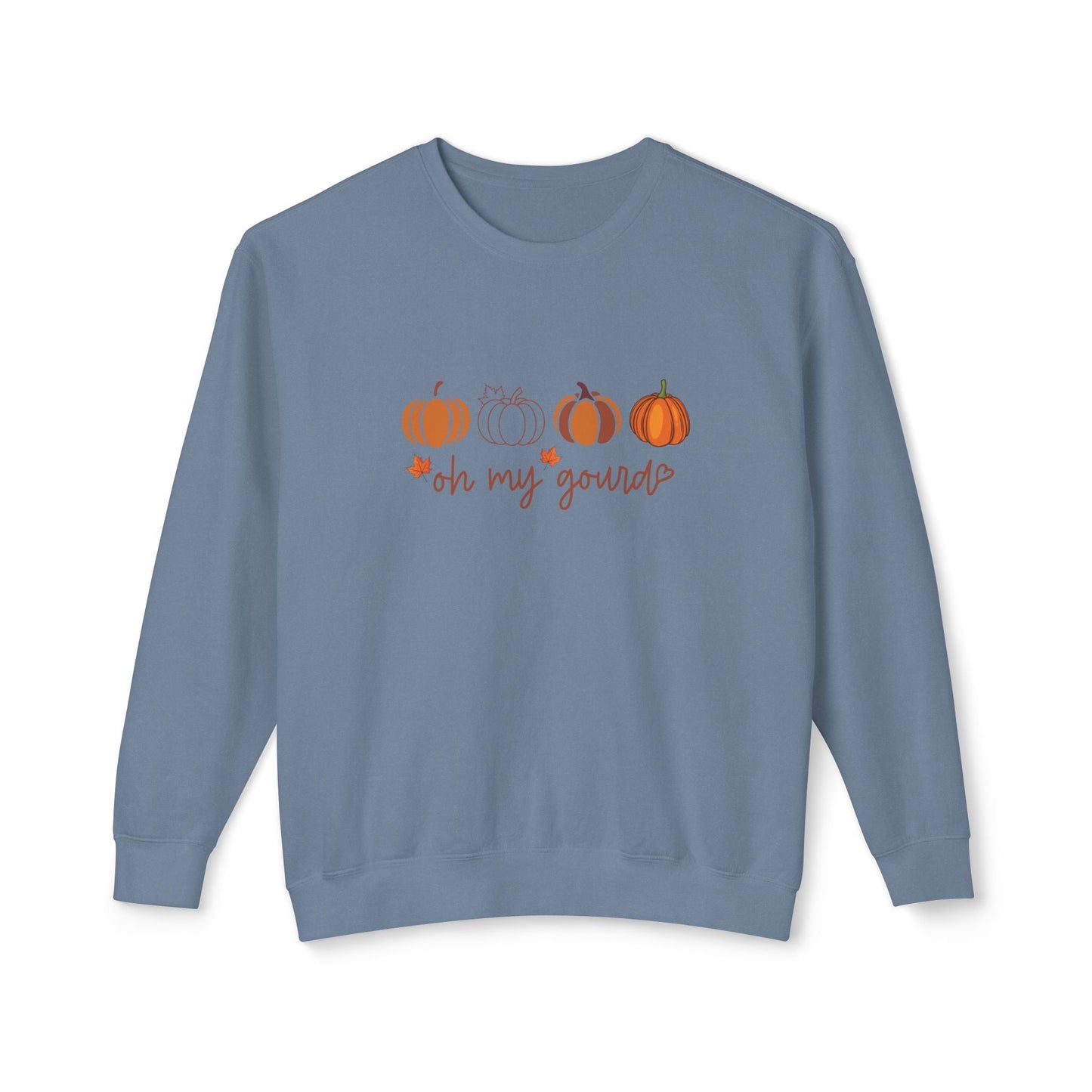Fall Pumpkin Sweatshirt, Cozy Crewneck Sweater, Perfect for Autumn, Halloween, Thanksgiving Gift, Unisex Casual Fashion - MaisonThreadory
