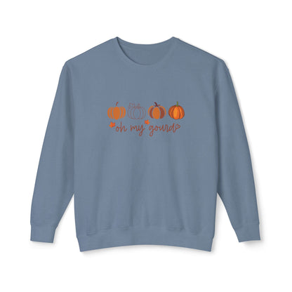 Fall Pumpkin Sweatshirt, Cozy Crewneck Sweater, Perfect for Autumn, Halloween, Thanksgiving Gift, Unisex Casual Fashion - MaisonThreadory