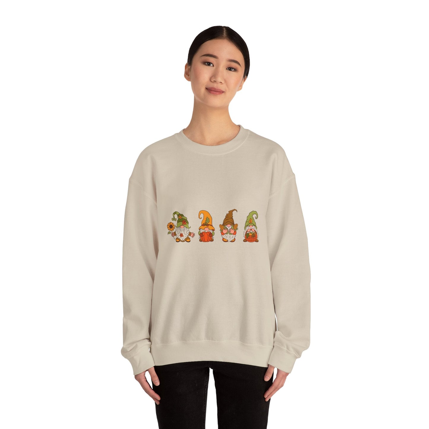Cozy Gnome Sweatshirt, Fall Fashion, Unisex Sweatshirt, Halloween Apparel, Gift for Him/Her, Autumn Cozy Crewneck - MaisonThreadory