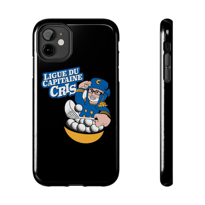Ligue du Capitaine Cris Tough Phone Cases | Unique Gift for Sports Fans, Durable Protection, Fun & Stylish Design, Baseball Lover's [...] - MaisonThreadory