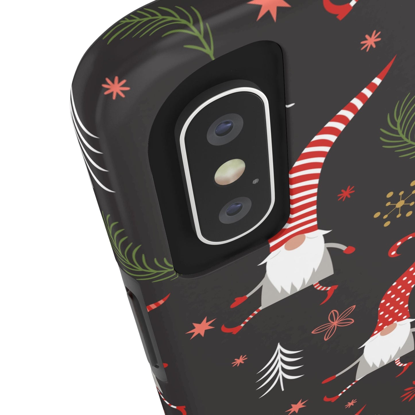 Gnomes & Holiday Cheer Tough Phone Cases, Cute Phone Accessories, Holiday Gift, Gnome Phone Cover, Festive Phone Protection, Winter Decor - MaisonThreadory