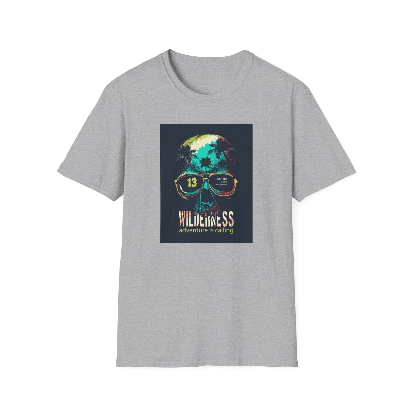 Wilderness Adventure T-Shirt, Unisex Comfortable Tee, Casual Summer Clothing, Nature Lover Gift, Eco - Friendly Apparel, Hiking Outing - MaisonThreadory