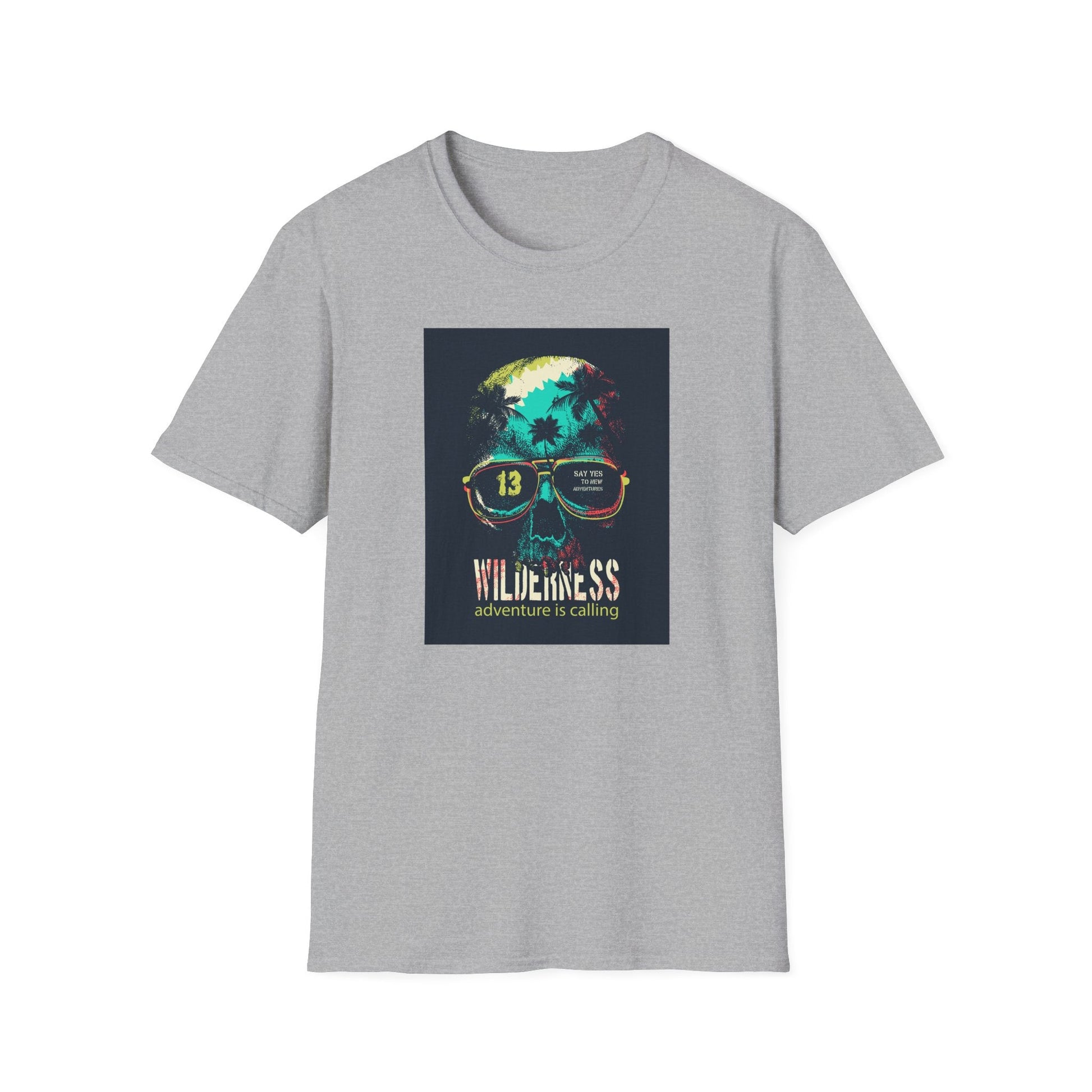 Wilderness Adventure T-Shirt, Unisex Comfortable Tee, Casual Summer Clothing, Nature Lover Gift, Eco - Friendly Apparel, Hiking Outing - MaisonThreadory