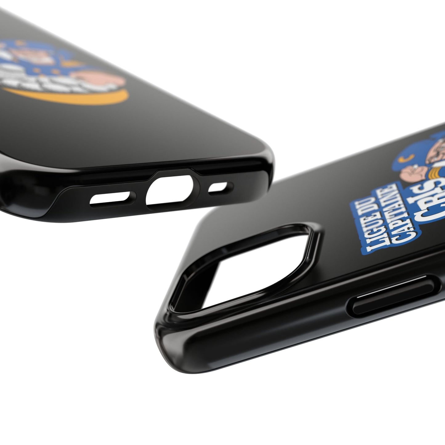 Ligue du Capitaine Cris Tough Phone Cases | Unique Gift for Sports Fans, Durable Protection, Fun & Stylish Design, Baseball Lover's [...] - MaisonThreadory