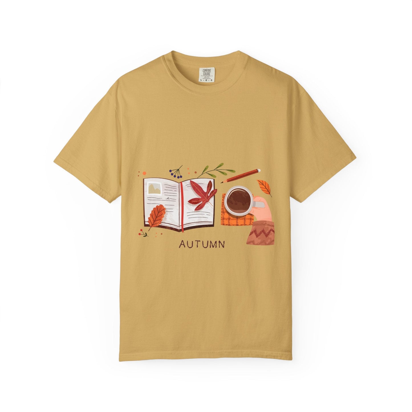 Autumn - Themed Unisex T-Shirt - Cozy Fall Tee, Perfect Gift for Thanksgiving, Casual Everyday Wear, Seasonal Fashion, Pumpkin Spice Vibes - MaisonThreadory