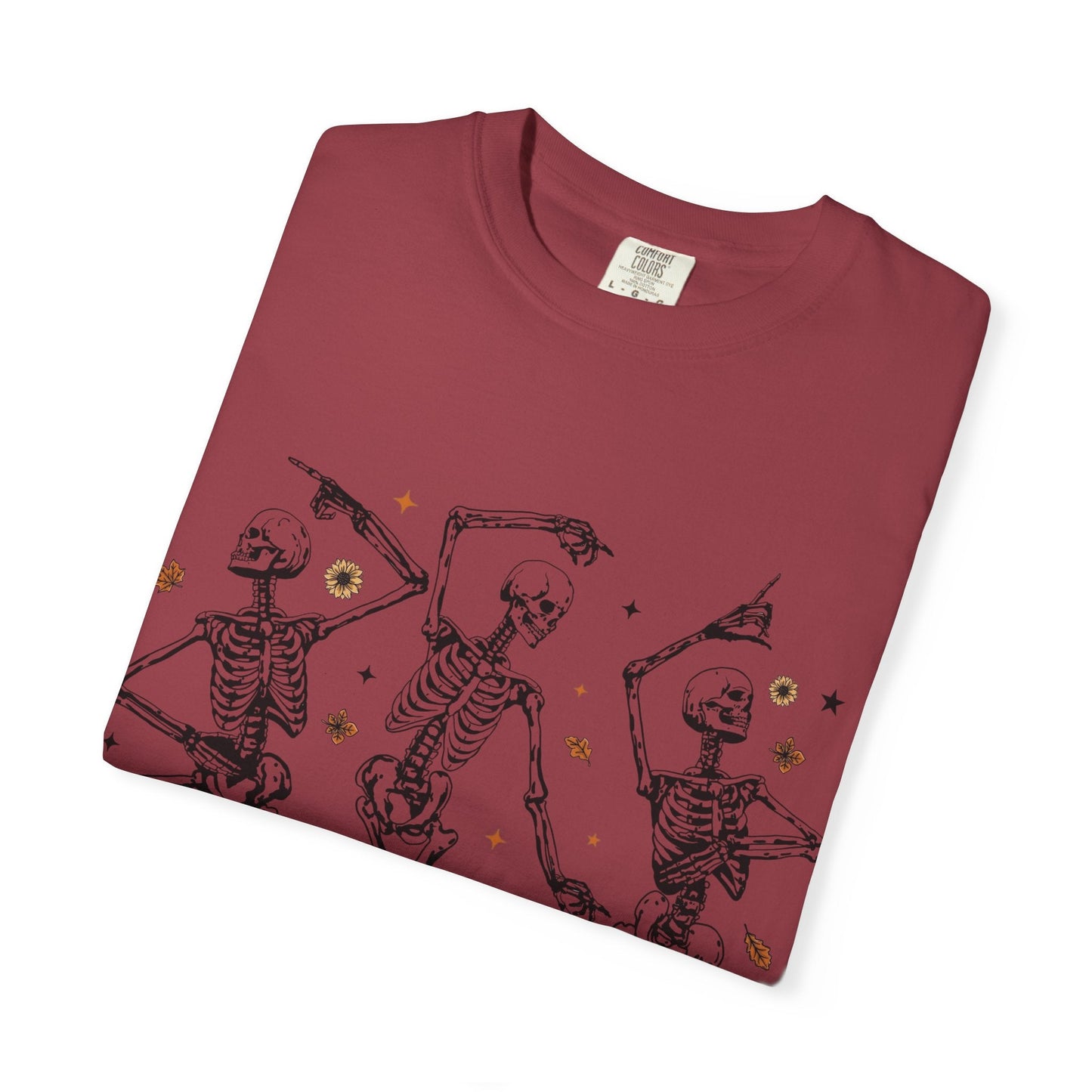 Spooky Skeleton Dance T-Shirt | Halloween, Fall Fashion, Unisex Tee, Graphic Shirt, Casual Wear - MaisonThreadory