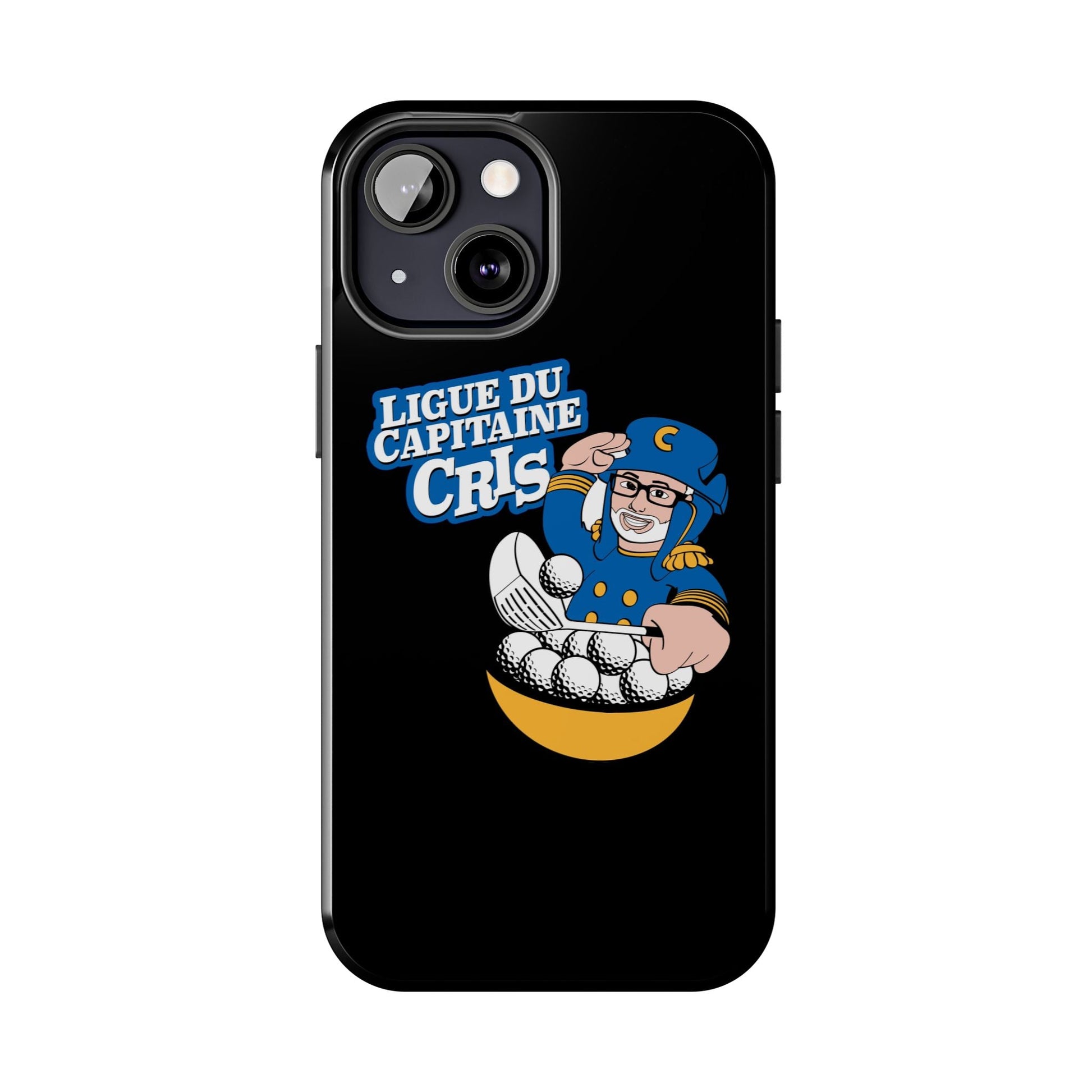 Ligue du Capitaine Cris Tough Phone Cases | Unique Gift for Sports Fans, Durable Protection, Fun & Stylish Design, Baseball Lover's [...] - MaisonThreadory