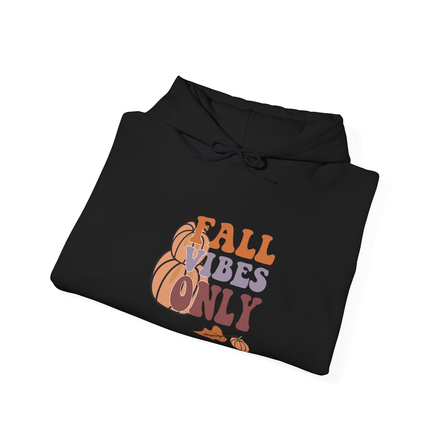 Fall Vibes Hoodie - Cozy Unisex Sweatshirt for Autumn, Halloween, Thanksgiving, Casual Wear, Gift Idea - MaisonThreadory