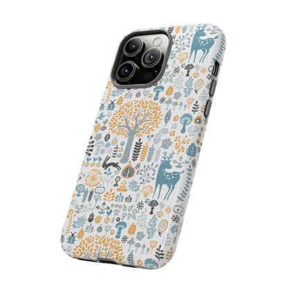 Nature - Inspired Phone Case, Durable Protective Cover, Bohemian Phone Accessory, Symbol of Strength, Eco - Friendly Gift - MaisonThreadory