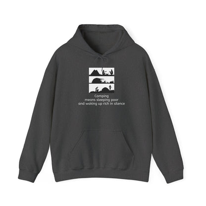 Camping Adventure Hoodie - Unisex Heavy Blend - Cozy Sweatshirt for Nature Lovers - Outdoor Gift - Travel Hoodie - MaisonThreadory