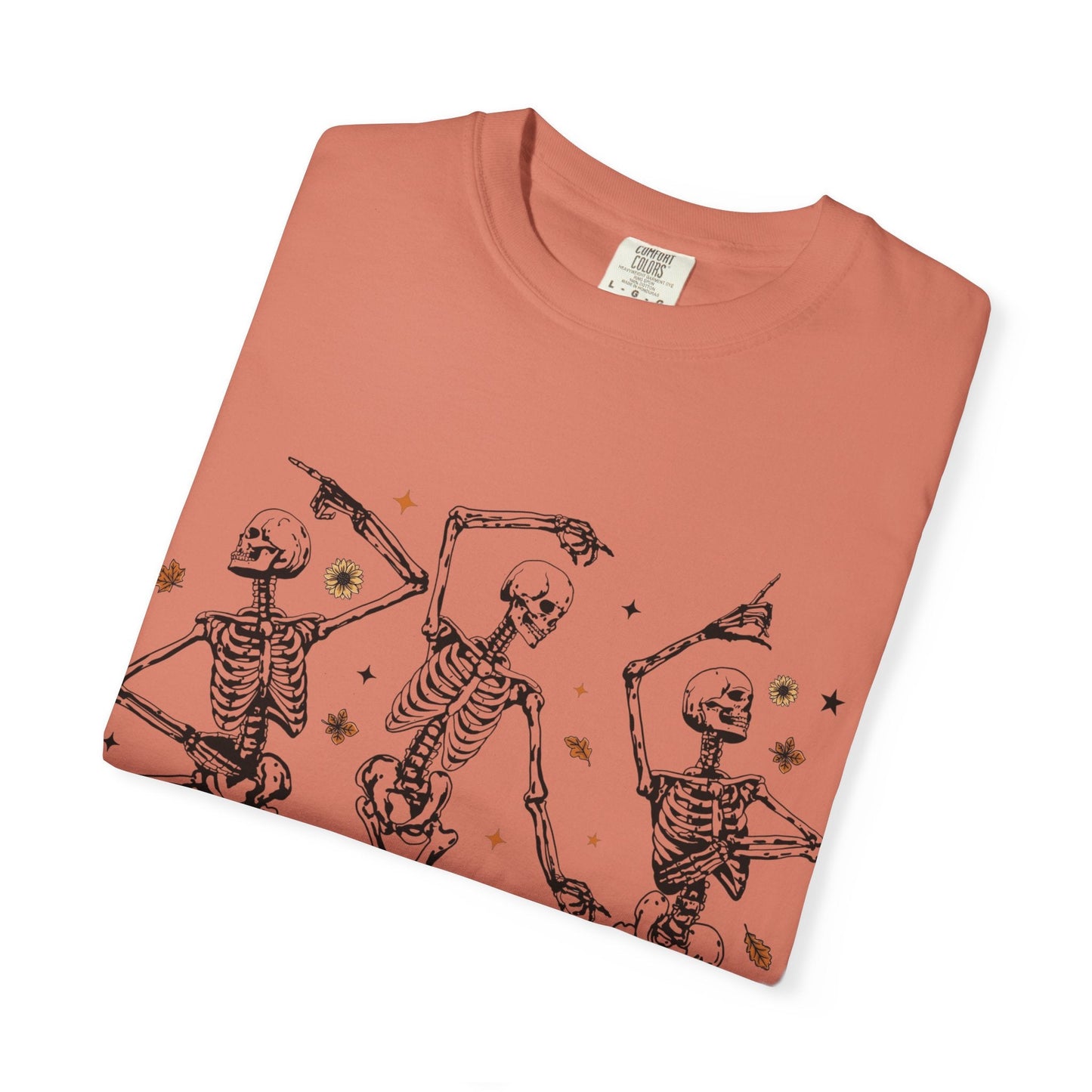 Spooky Skeleton Dance T-Shirt | Halloween, Fall Fashion, Unisex Tee, Graphic Shirt, Casual Wear - MaisonThreadory