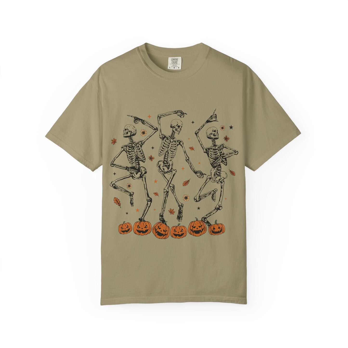 Spooky Skeleton Dance T-Shirt | Halloween, Fall Fashion, Unisex Tee, Graphic Shirt, Casual Wear - MaisonThreadory