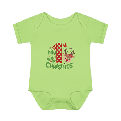Infant Baby Rib Bodysuit - MaisonThreadory