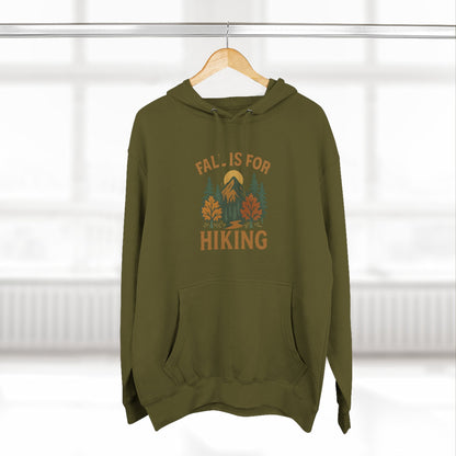 Cozy Hiking Hoodie - Fall Is For Hiking, Perfect Gift for Nature Lovers, Outdoor Apparel, Autumn Style, Unisex Sweatshirt - MaisonThreadory