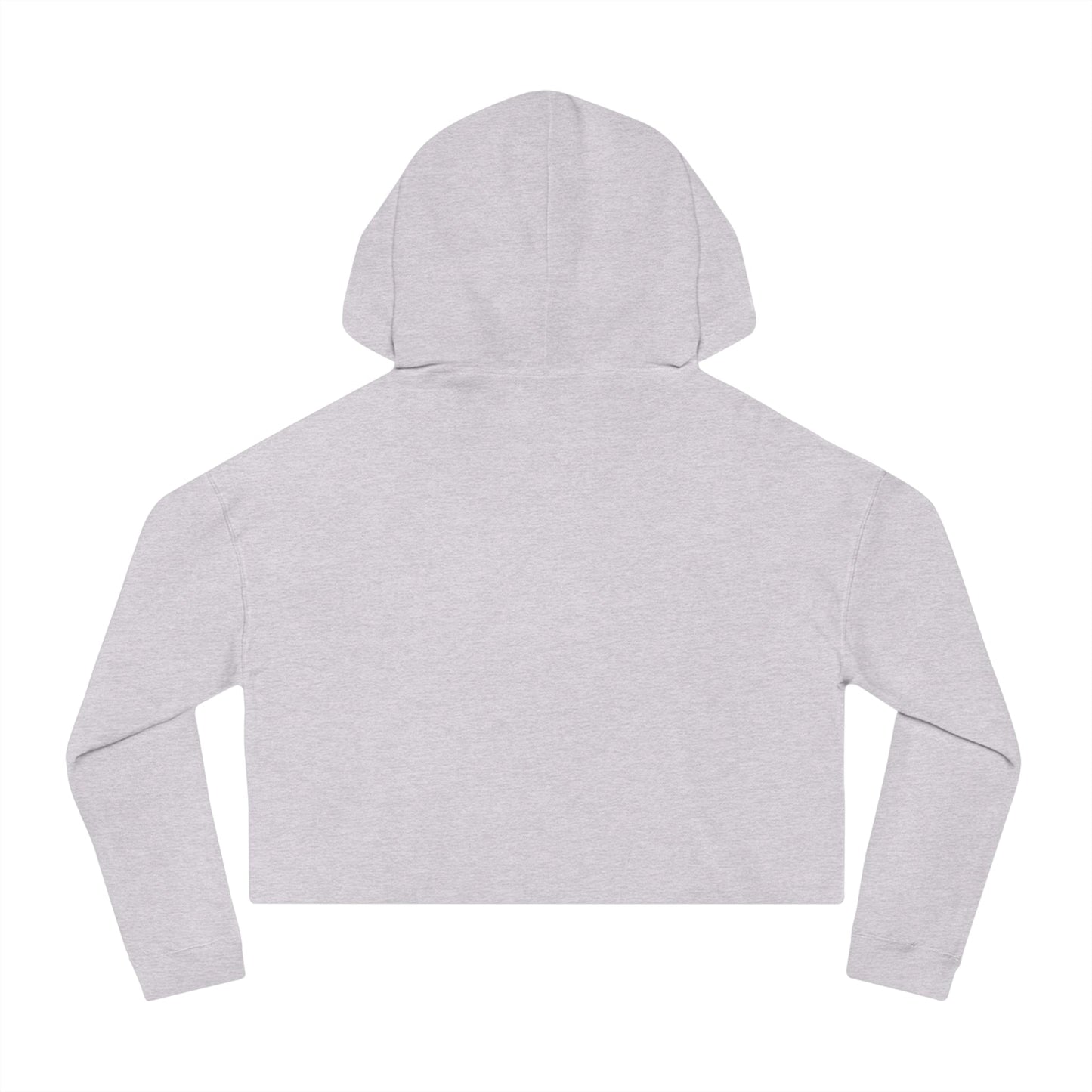 Chic Women's Cropped Hooded Sweatshirt, Trendy Fashion, Perfect for Casual Outings, Summer Nights, Gift for Her, Stylish Layering - MaisonThreadory