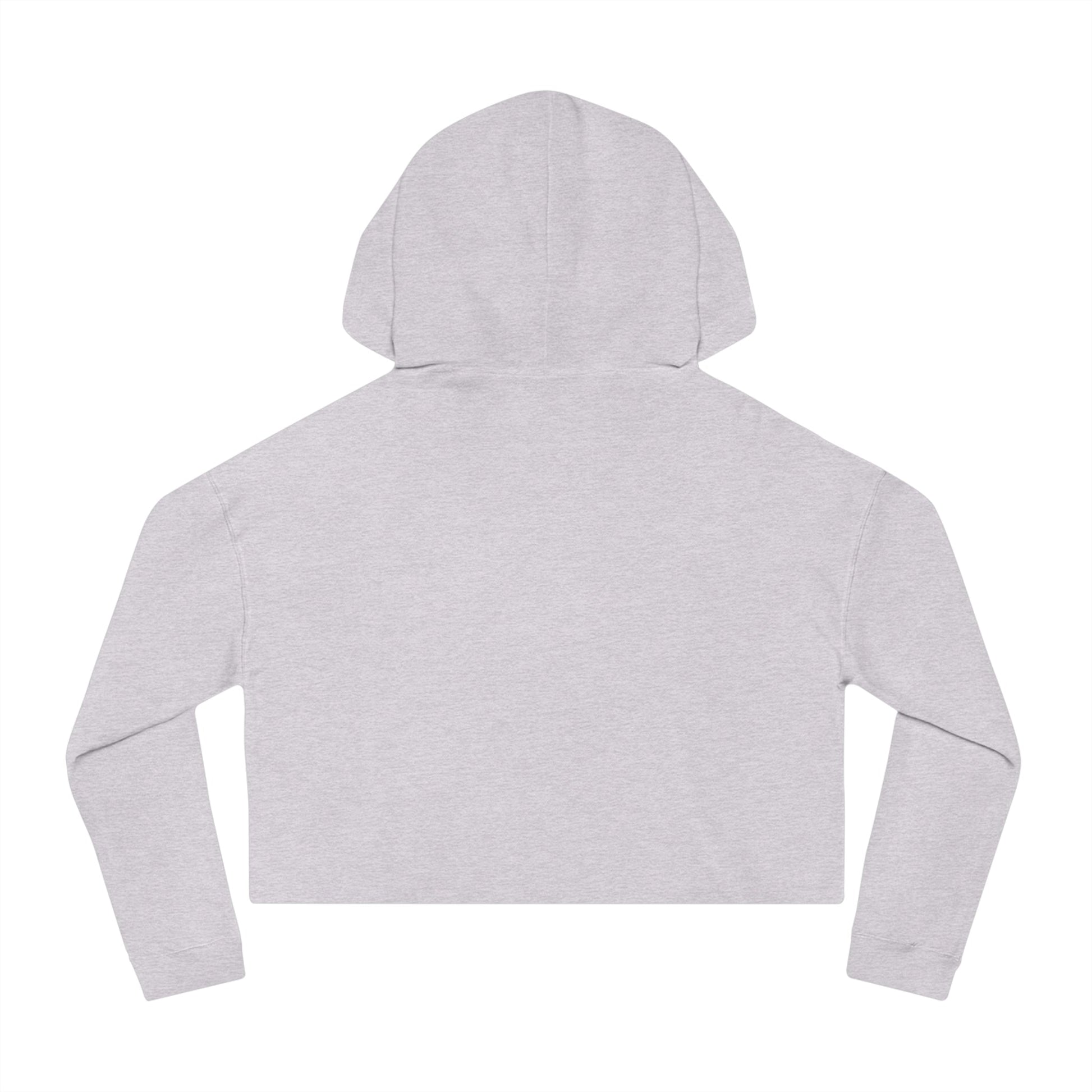 Chic Women's Cropped Hooded Sweatshirt, Trendy Fashion, Perfect for Casual Outings, Summer Nights, Gift for Her, Stylish Layering - MaisonThreadory