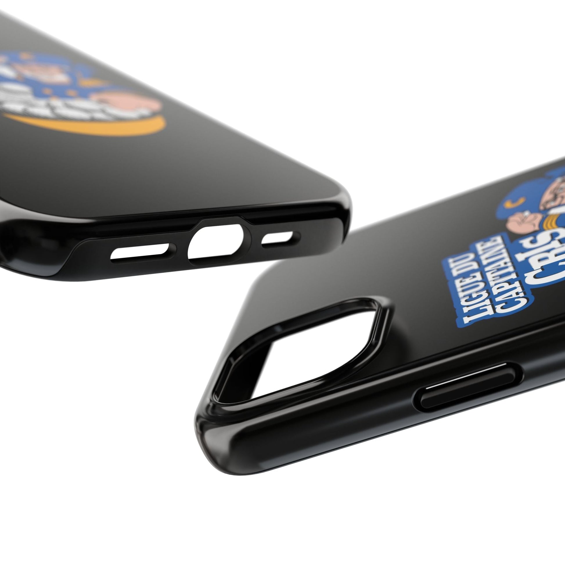 Ligue du Capitaine Cris Tough Phone Cases | Unique Gift for Sports Fans, Durable Protection, Fun & Stylish Design, Baseball Lover's [...] - MaisonThreadory