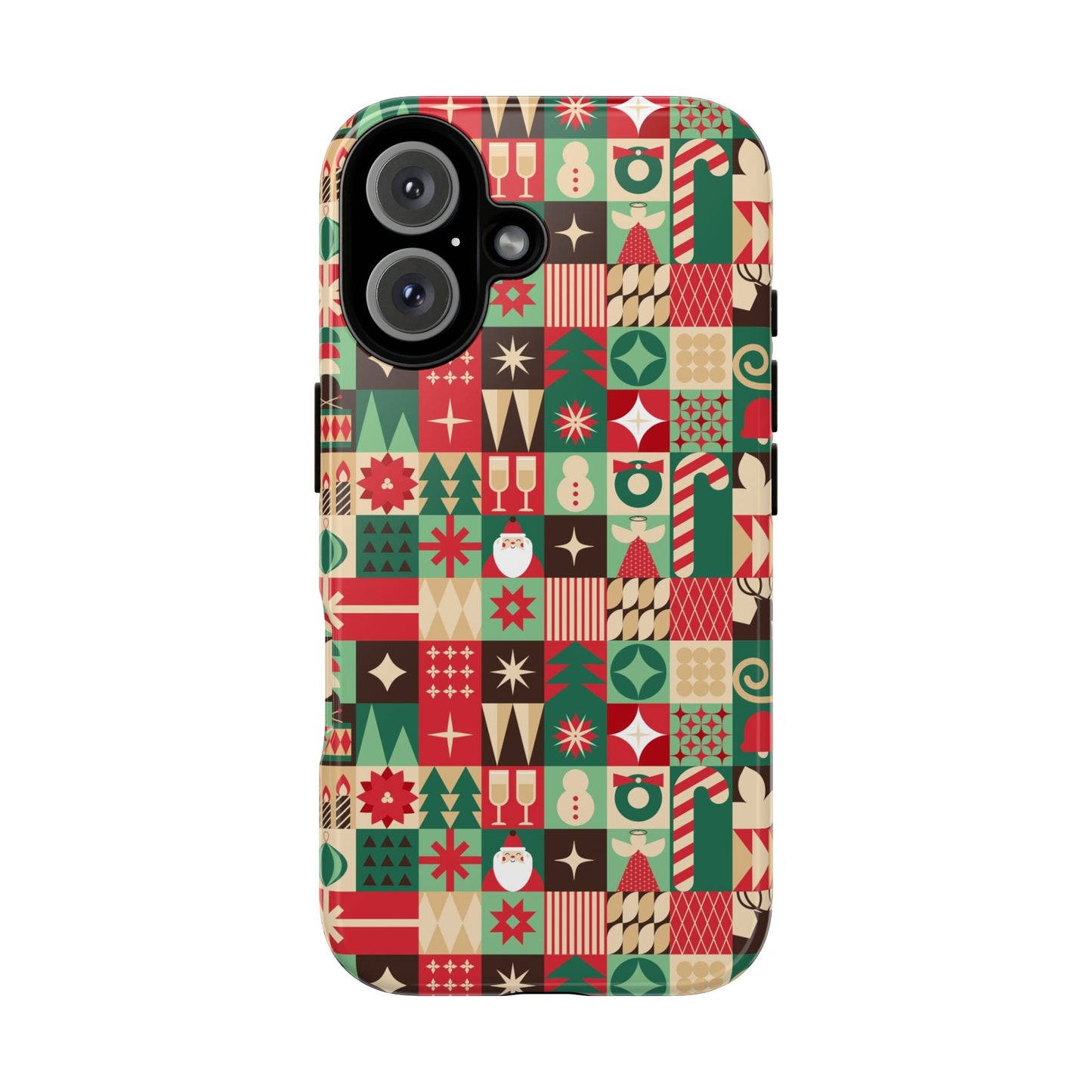 Festive Phone Case - Holiday Patterns - MaisonThreadory