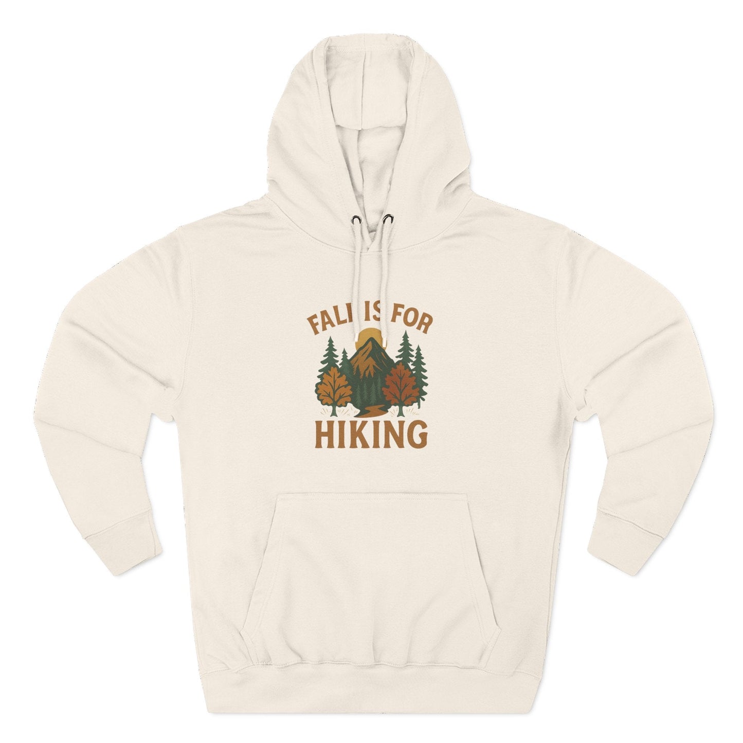 Cozy Hiking Hoodie - Fall Is For Hiking, Perfect Gift for Nature Lovers, Outdoor Apparel, Autumn Style, Unisex Sweatshirt - MaisonThreadory