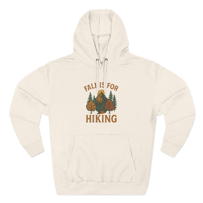 Cozy Hiking Hoodie - Fall Is For Hiking, Perfect Gift for Nature Lovers, Outdoor Apparel, Autumn Style, Unisex Sweatshirt - MaisonThreadory