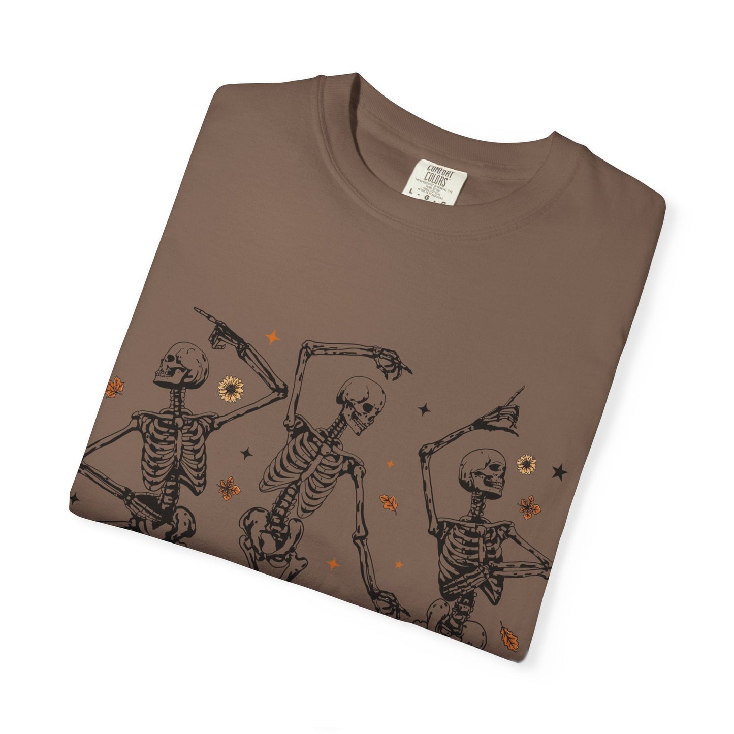 Spooky Skeleton Dance T-Shirt | Halloween, Fall Fashion, Unisex Tee, Graphic Shirt, Casual Wear - MaisonThreadory