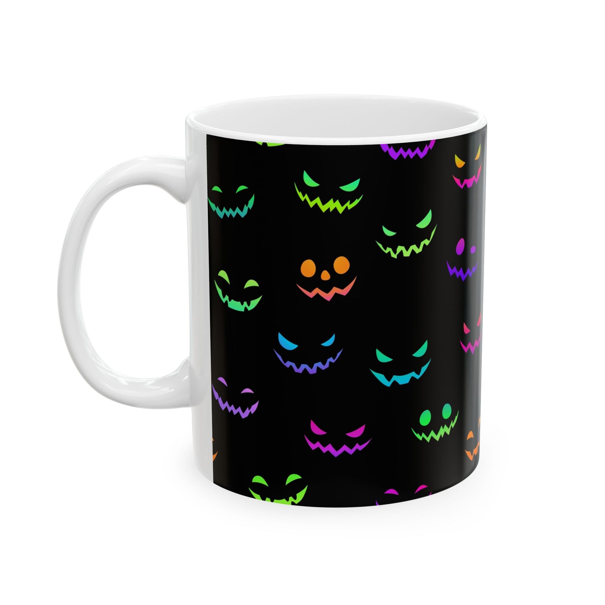 Spooky Halloween Mug, Halloween Coffee Cup, Cute Scary Mug, Perfect for Fall Decor, Unique Gift for Monster Lovers - MaisonThreadory