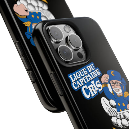 Ligue du Capitaine Cris Tough Phone Cases | Unique Gift for Sports Fans, Durable Protection, Fun & Stylish Design, Baseball Lover's [...] - MaisonThreadory