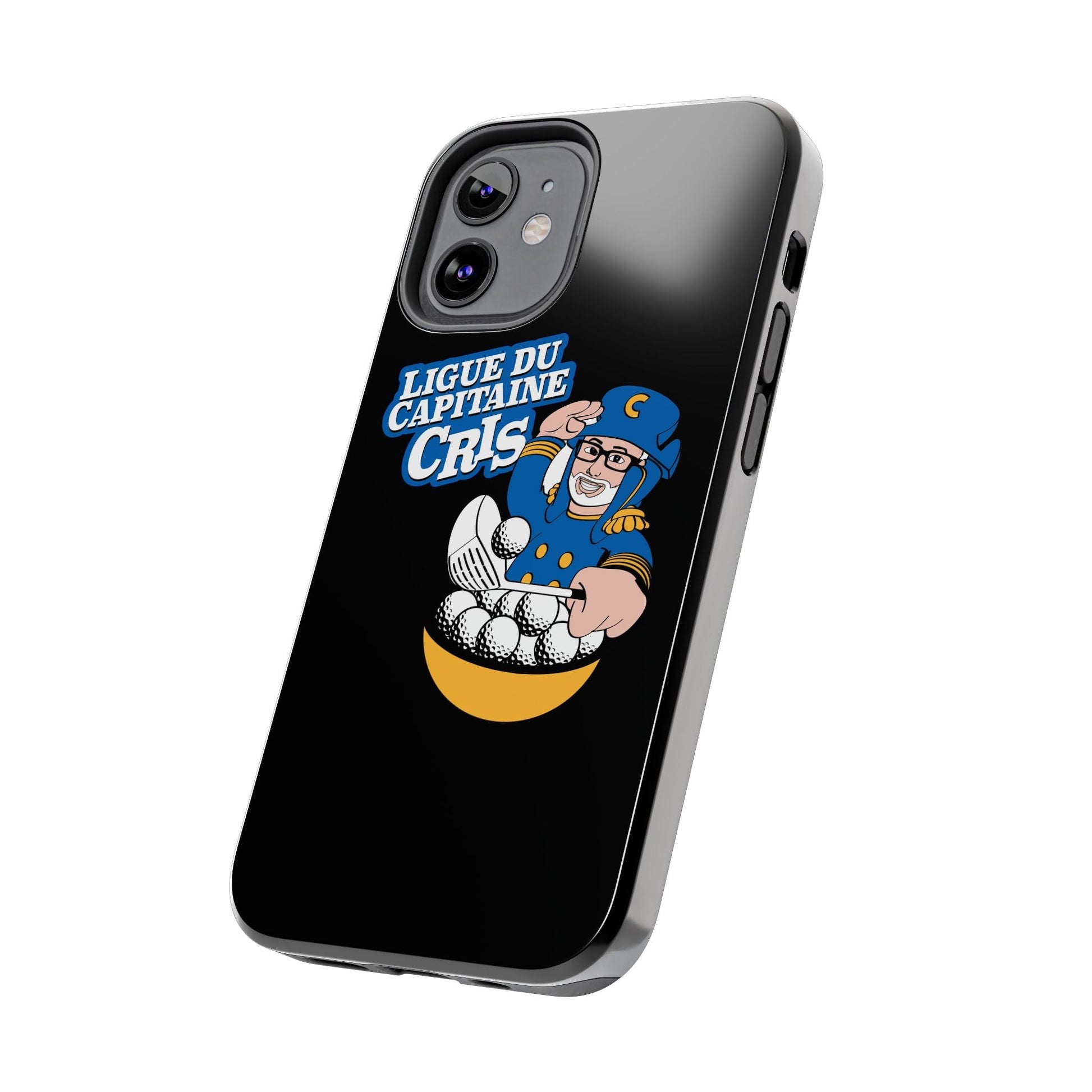 Ligue du Capitaine Cris Tough Phone Cases | Unique Gift for Sports Fans, Durable Protection, Fun & Stylish Design, Baseball Lover's [...] - MaisonThreadory