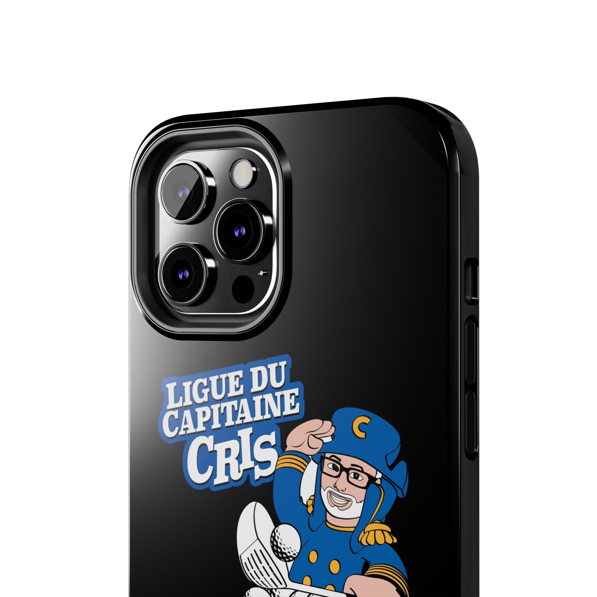 Ligue du Capitaine Cris Tough Phone Cases | Unique Gift for Sports Fans, Durable Protection, Fun & Stylish Design, Baseball Lover's [...] - MaisonThreadory