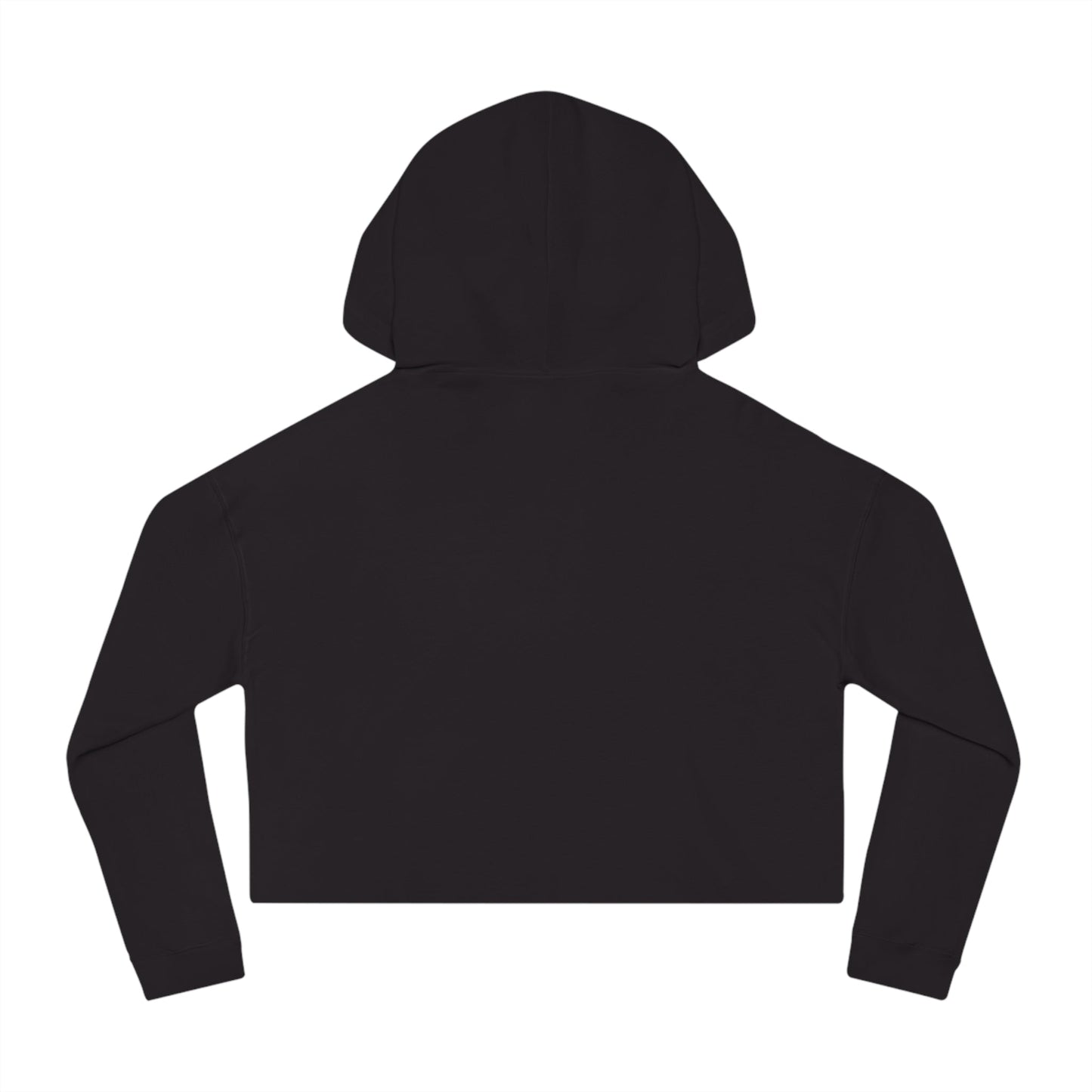 Chic Women's Cropped Hooded Sweatshirt, Trendy Fashion, Perfect for Casual Outings, Summer Nights, Gift for Her, Stylish Layering - MaisonThreadory