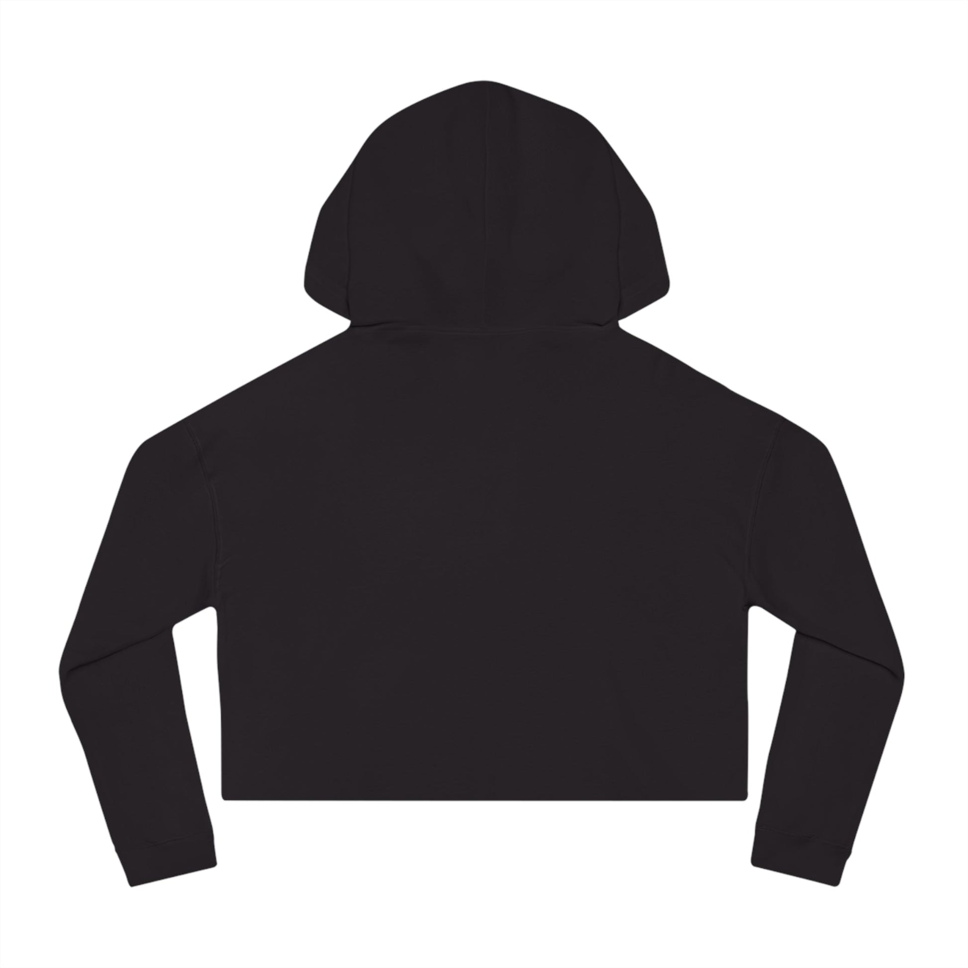 Chic Women's Cropped Hooded Sweatshirt, Trendy Fashion, Perfect for Casual Outings, Summer Nights, Gift for Her, Stylish Layering - MaisonThreadory