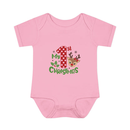 Infant Baby Rib Bodysuit - MaisonThreadory