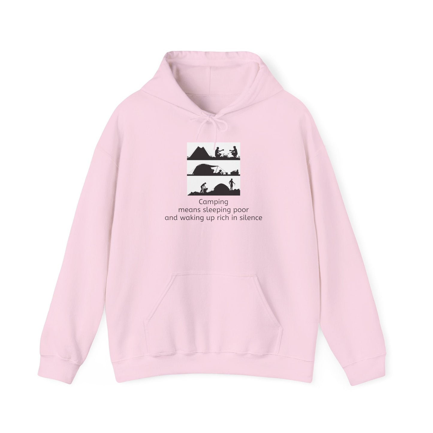 Camping Adventure Hoodie - Unisex Heavy Blend - Cozy Sweatshirt for Nature Lovers - Outdoor Gift - Travel Hoodie - MaisonThreadory