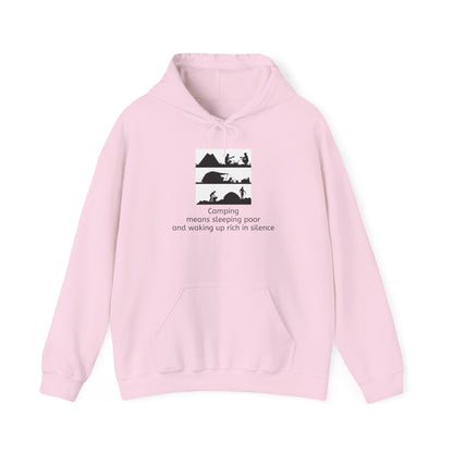 Camping Adventure Hoodie - Unisex Heavy Blend - Cozy Sweatshirt for Nature Lovers - Outdoor Gift - Travel Hoodie - MaisonThreadory
