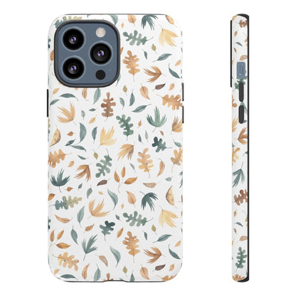 Stylish Floral Phone Case - Tough Cases, Nature - Inspired Design, Gift for Her, Phone Accessory, Floral Pattern Cover - MaisonThreadory