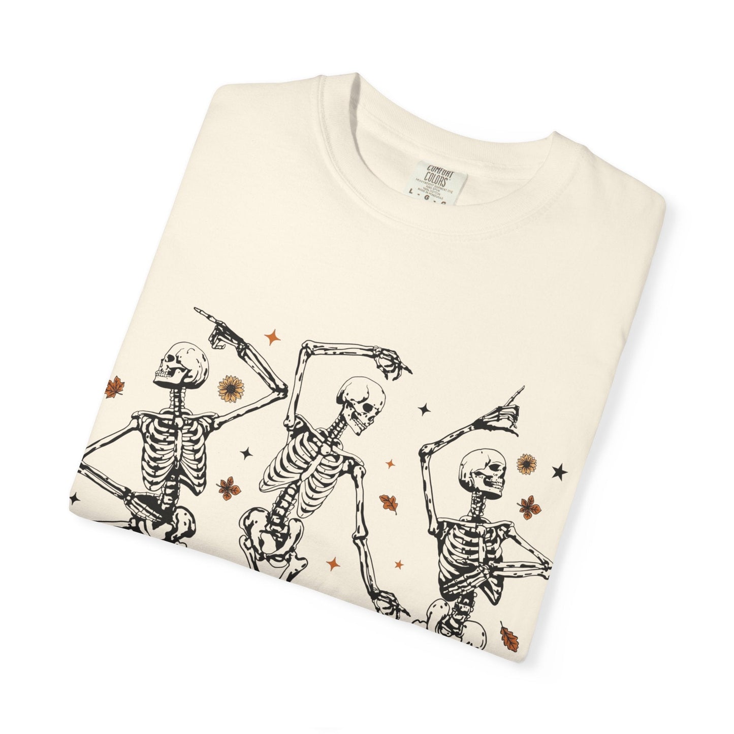 Spooky Skeleton Dance T-Shirt | Halloween, Fall Fashion, Unisex Tee, Graphic Shirt, Casual Wear - MaisonThreadory