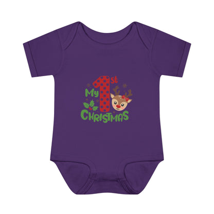 Infant Baby Rib Bodysuit - MaisonThreadory