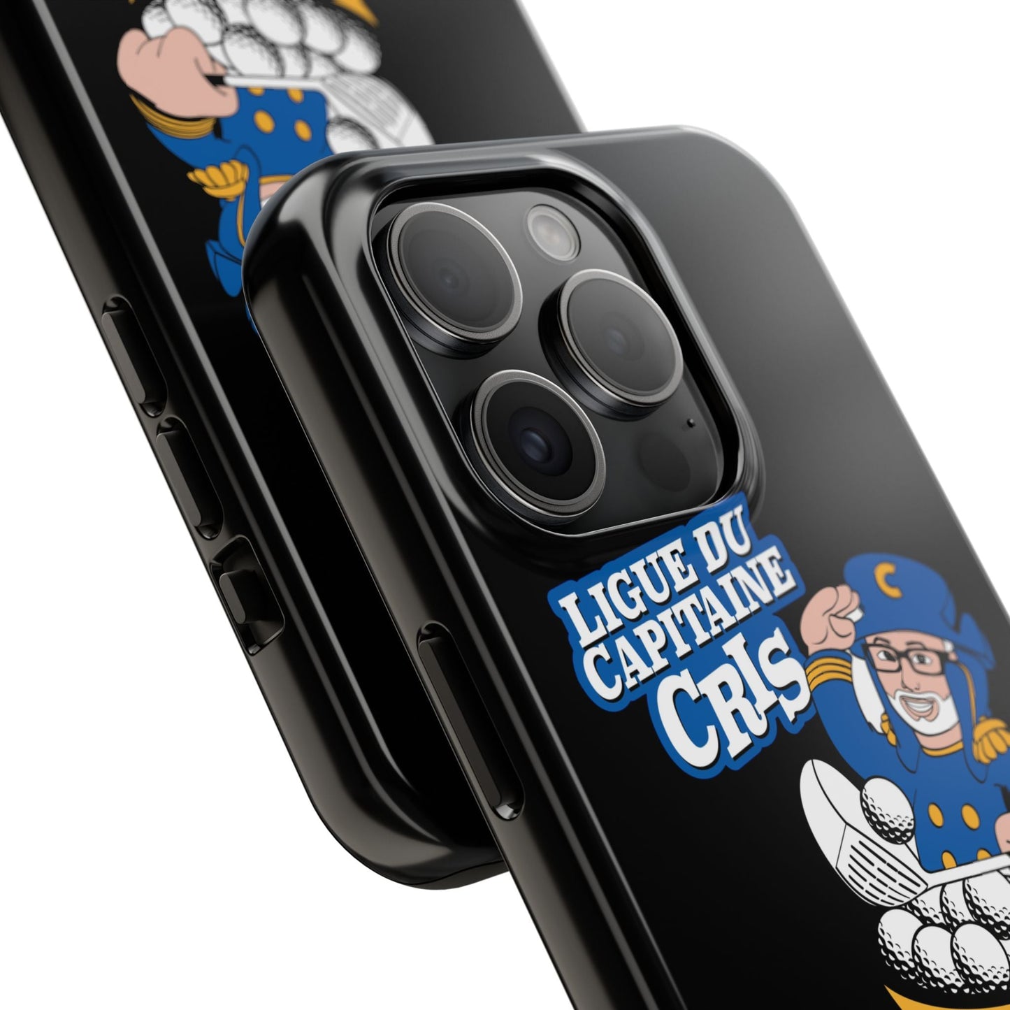 Ligue du Capitaine Cris Tough Phone Cases | Unique Gift for Sports Fans, Durable Protection, Fun & Stylish Design, Baseball Lover's [...] - MaisonThreadory