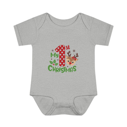 Infant Baby Rib Bodysuit - MaisonThreadory