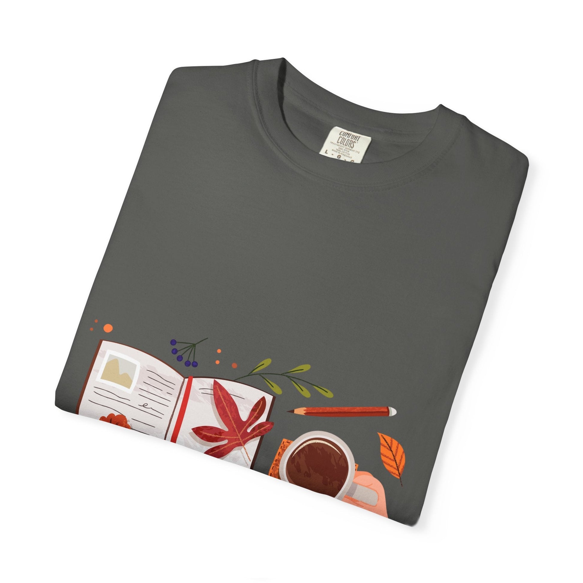 Autumn - Themed Unisex T-Shirt - Cozy Fall Tee, Perfect Gift for Thanksgiving, Casual Everyday Wear, Seasonal Fashion, Pumpkin Spice Vibes - MaisonThreadory