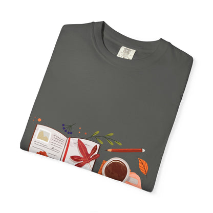 Autumn - Themed Unisex T-Shirt - Cozy Fall Tee, Perfect Gift for Thanksgiving, Casual Everyday Wear, Seasonal Fashion, Pumpkin Spice Vibes - MaisonThreadory