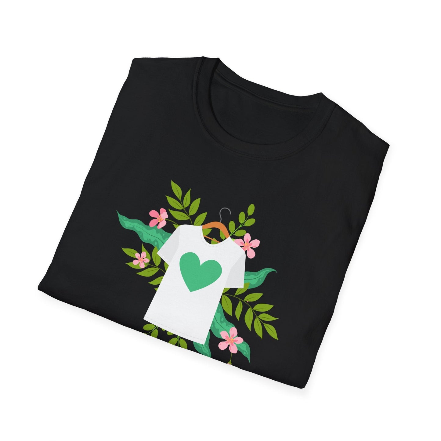 Botanical Love T-Shirt, Floral Graphic Tee, Nature Lover Shirt, Spring Apparel, Eco - Friendly Gift - MaisonThreadory