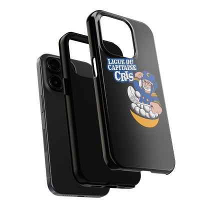 Ligue du Capitaine Cris Tough Phone Cases | Unique Gift for Sports Fans, Durable Protection, Fun & Stylish Design, Baseball Lover's [...] - MaisonThreadory