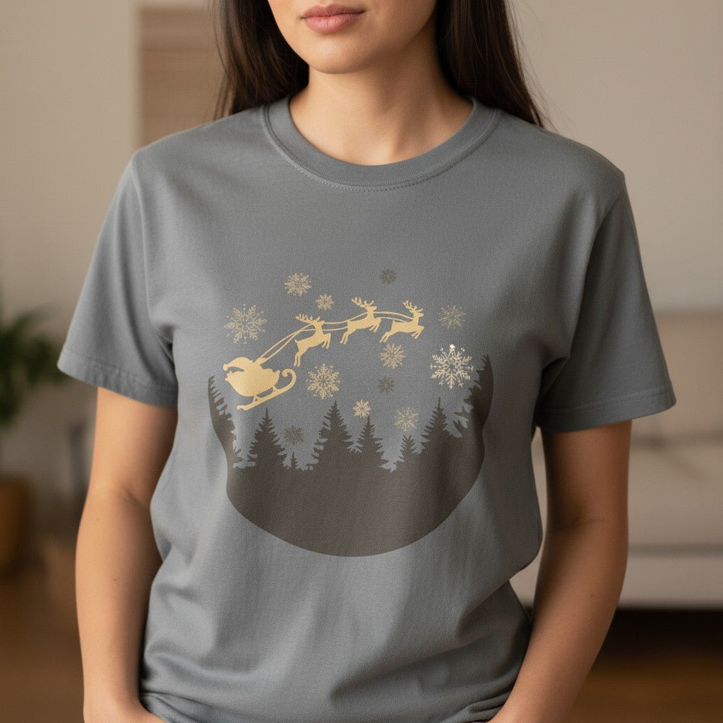 Holiday Forest Graphic T-shirt - MaisonThreadory