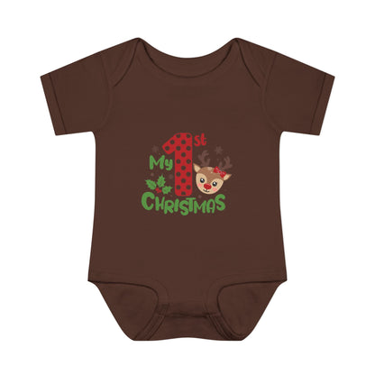 Infant Baby Rib Bodysuit - MaisonThreadory