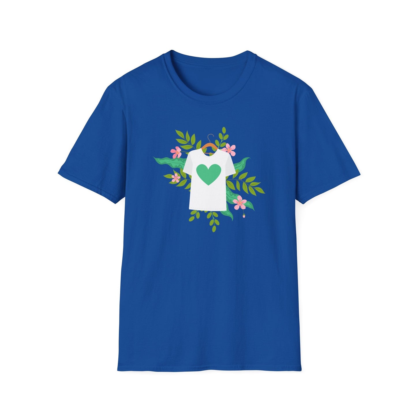Botanical Love T-Shirt, Floral Graphic Tee, Nature Lover Shirt, Spring Apparel, Eco - Friendly Gift - MaisonThreadory