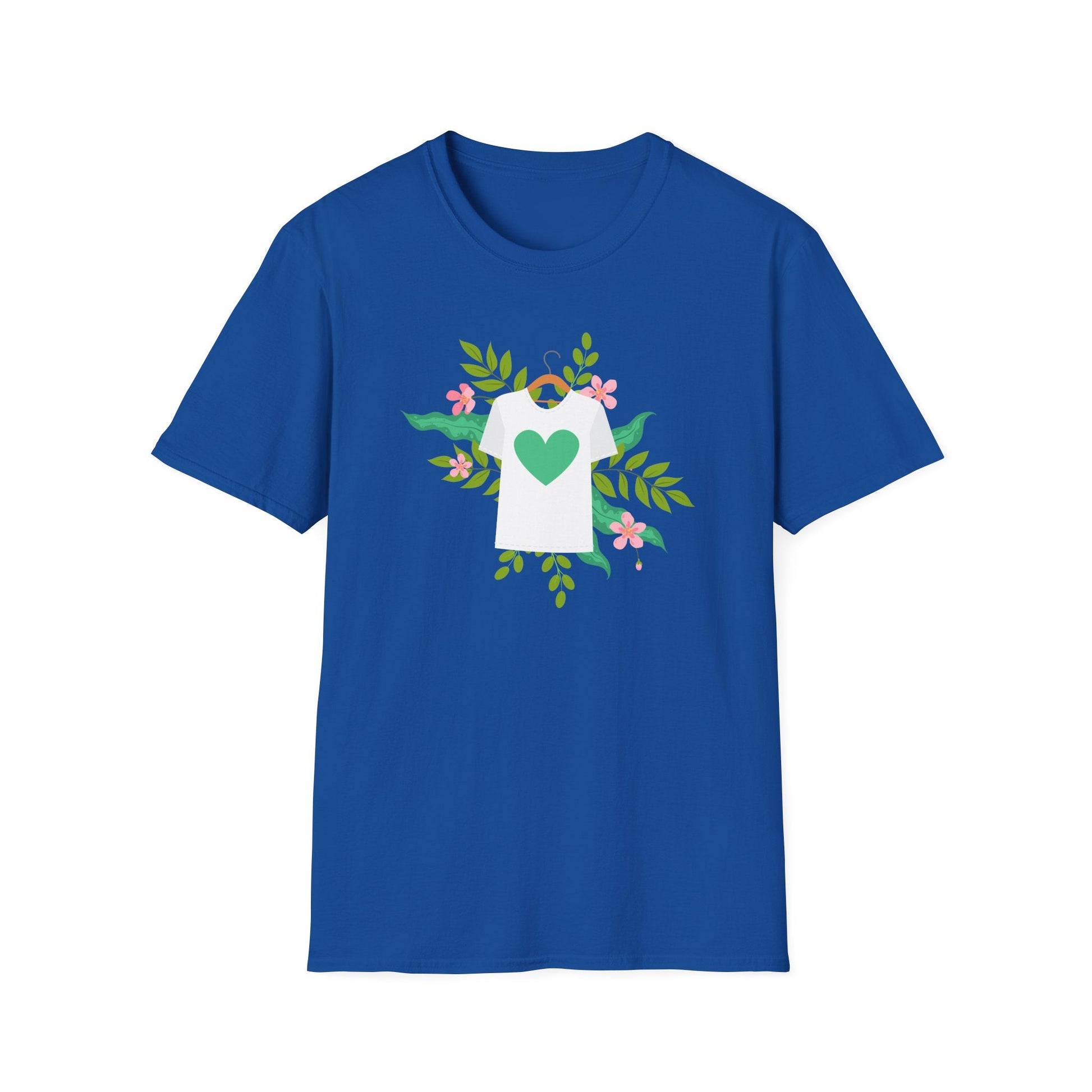 Botanical Love T-Shirt, Floral Graphic Tee, Nature Lover Shirt, Spring Apparel, Eco - Friendly Gift - MaisonThreadory