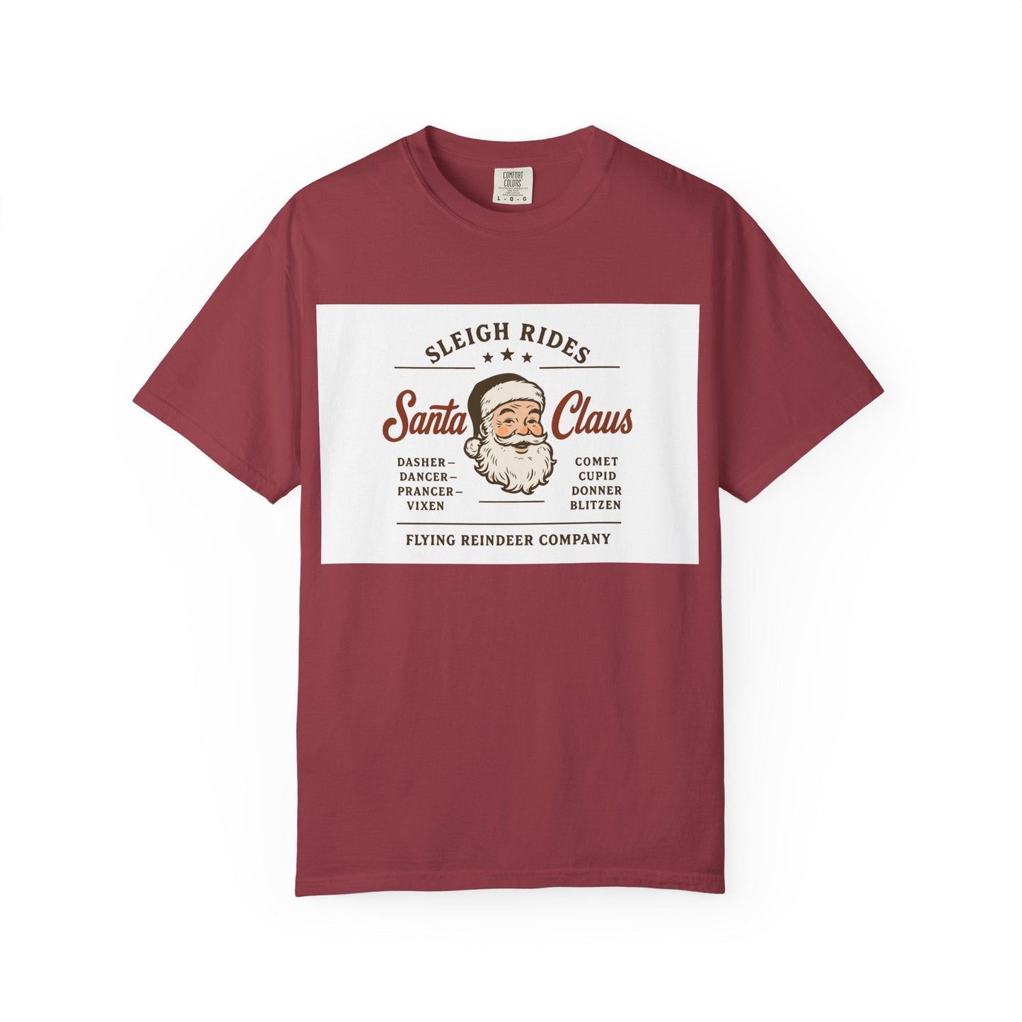 Santa Claus Sleigh Rides T-Shirt - MaisonThreadory