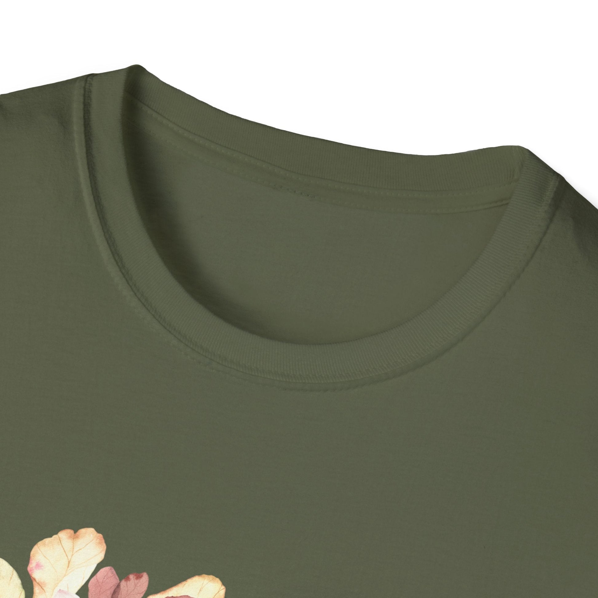 Fall Floral T-Shirt - Hello Fall Unisex Tee, Autumn Apparel, Seasonal Outfit, Cozy Gift, Trendy T-Shirt, Celebrate Harvest - MaisonThreadory